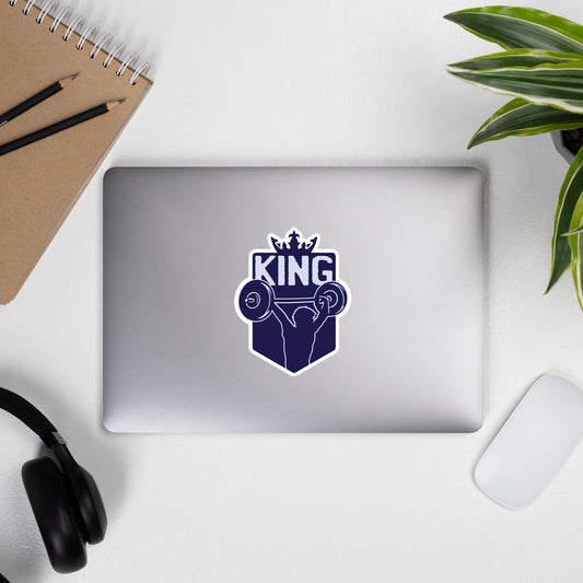 Gym king sticker - large