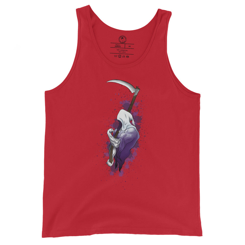 Men's Grip Reaper Tank Top in Red