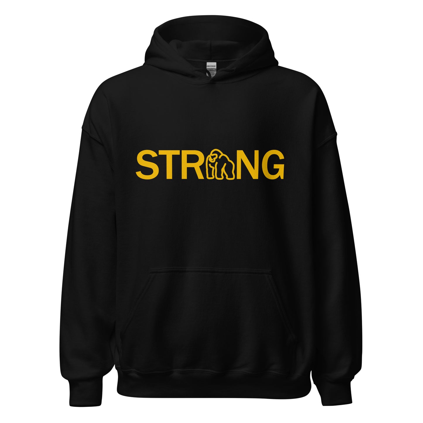 Ape Strong Hoodie in Black