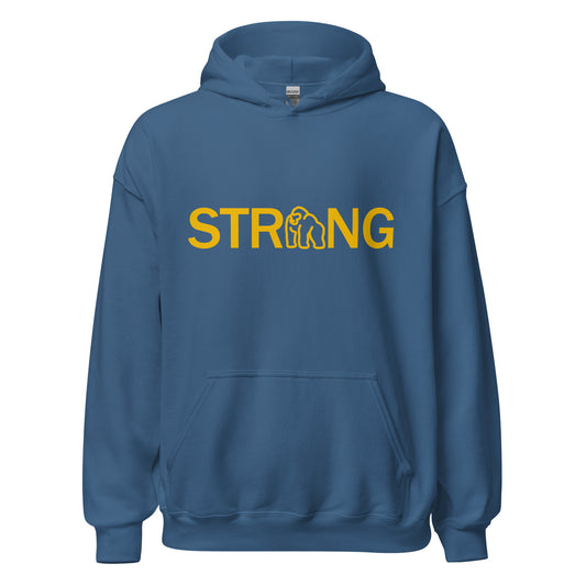 Ape Strong Hoodie in Indigo Blue