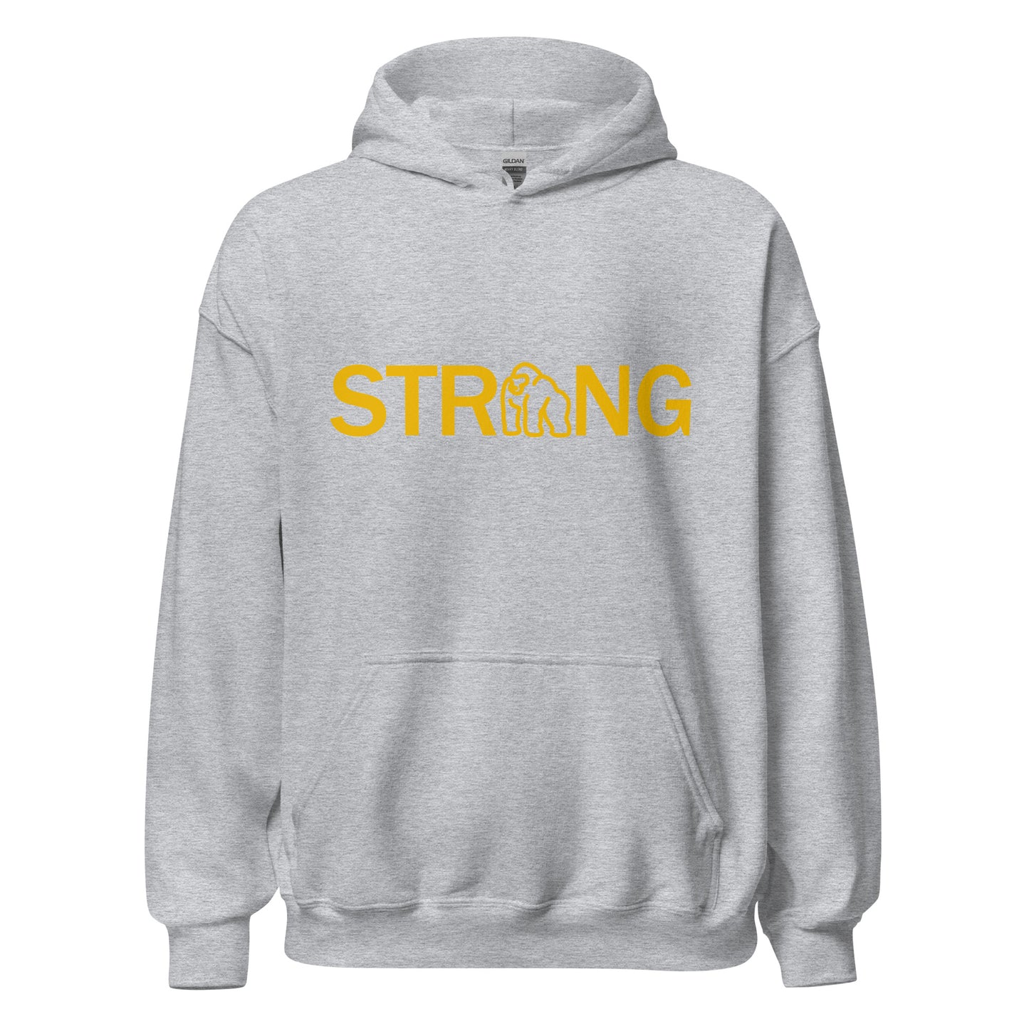 Ape Strong Hoodie in Sport Grey