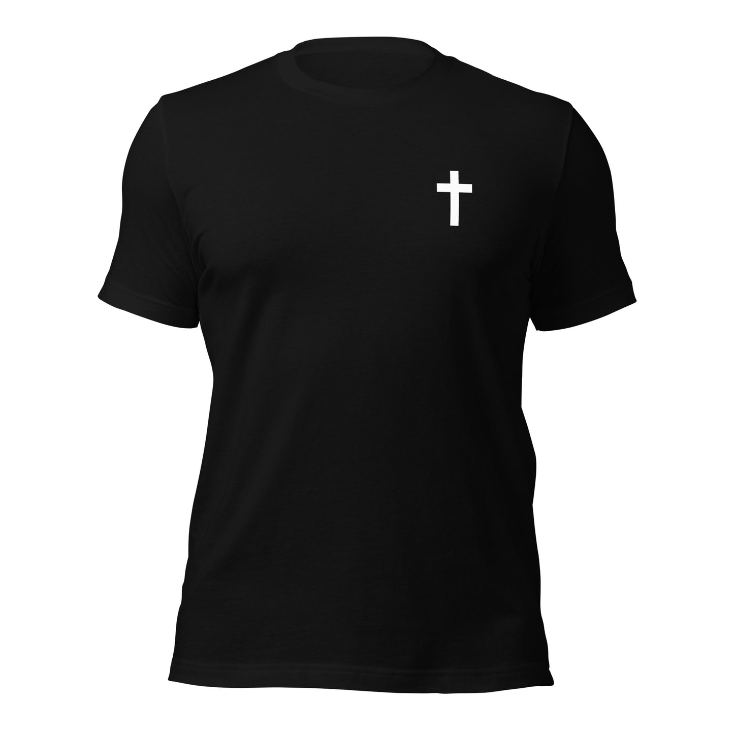 John 3:16 Christian T-Shirt in Black