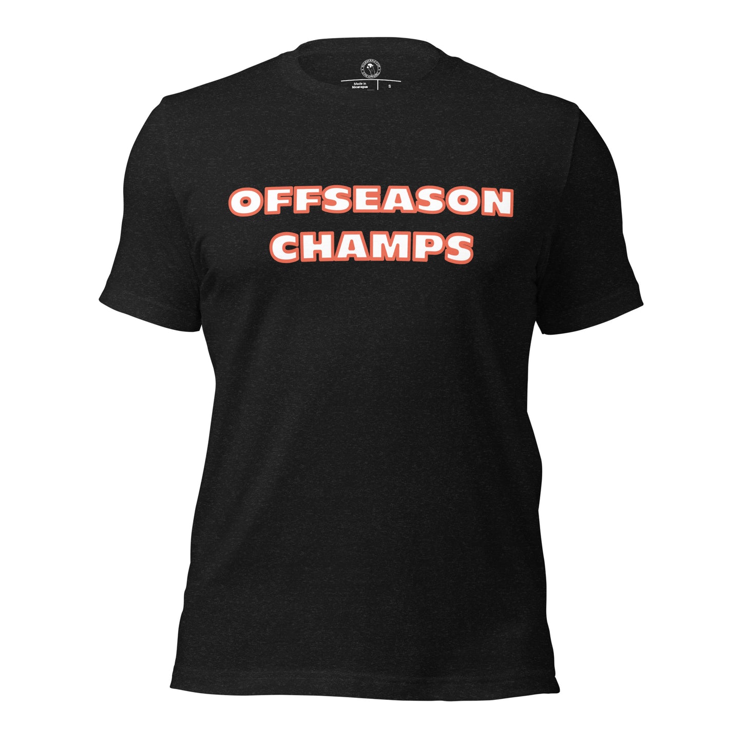 Chicago Bears Offseason Champs Shirt in black heather