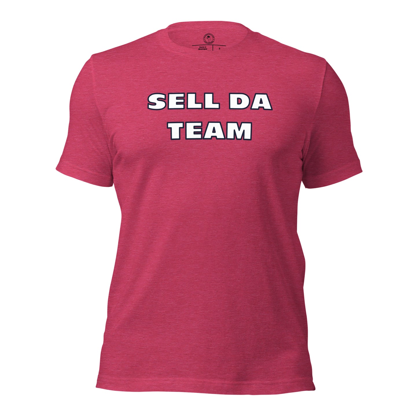 Sell da team chicago bears shirt in heather raspberry