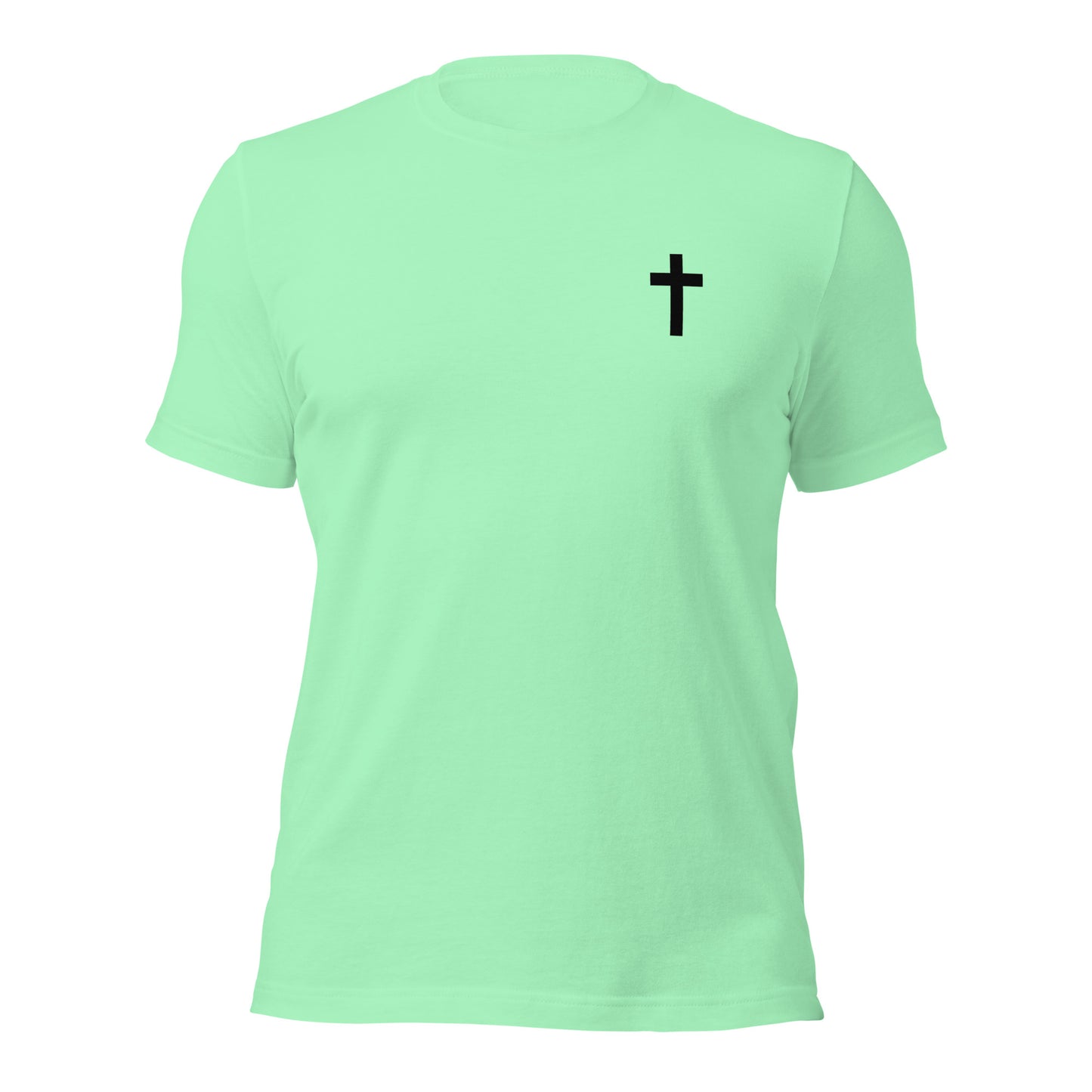 John 3:16 Christian T-Shirt in Mint Green