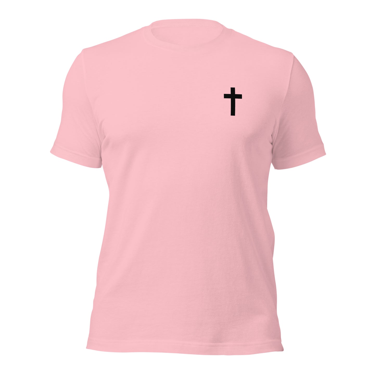 John 3:16 Christian T-Shirt in Pink