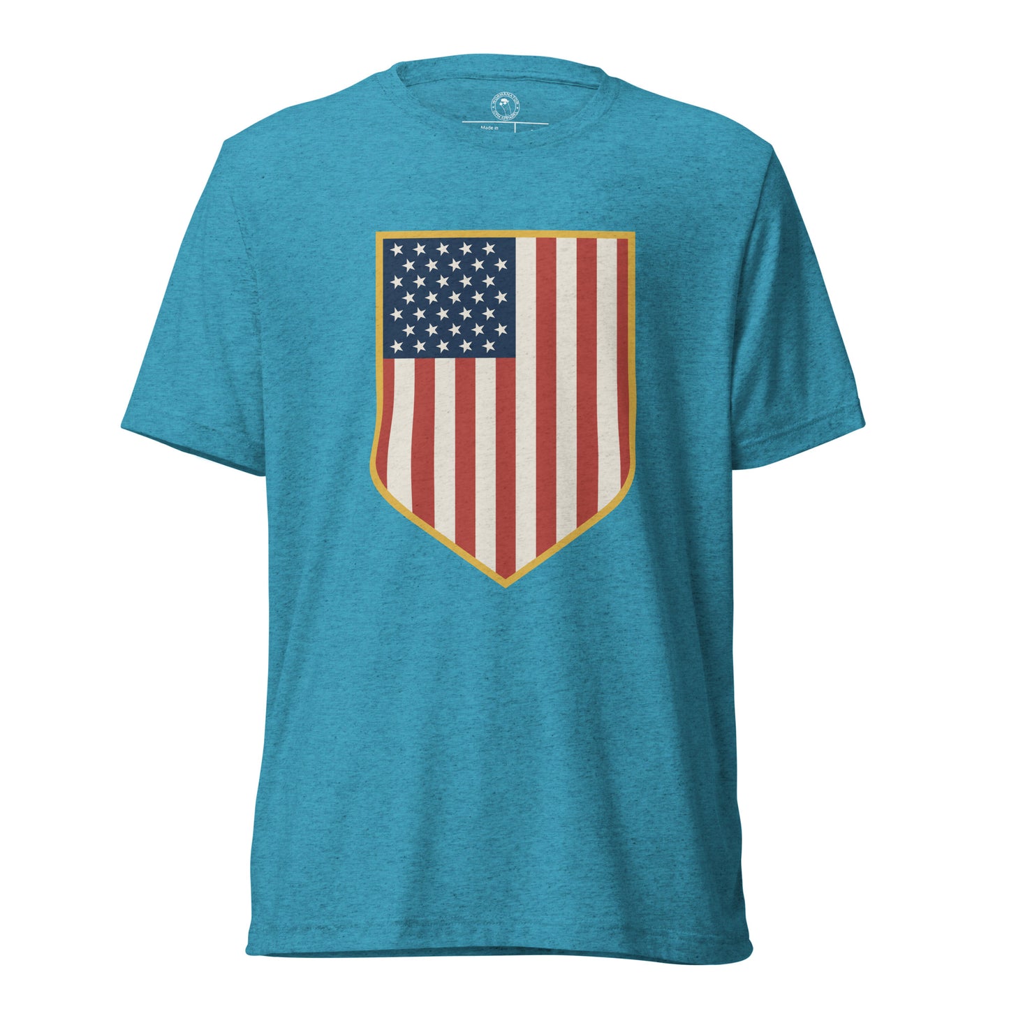 General Patton Shirt in Aqua Triblend