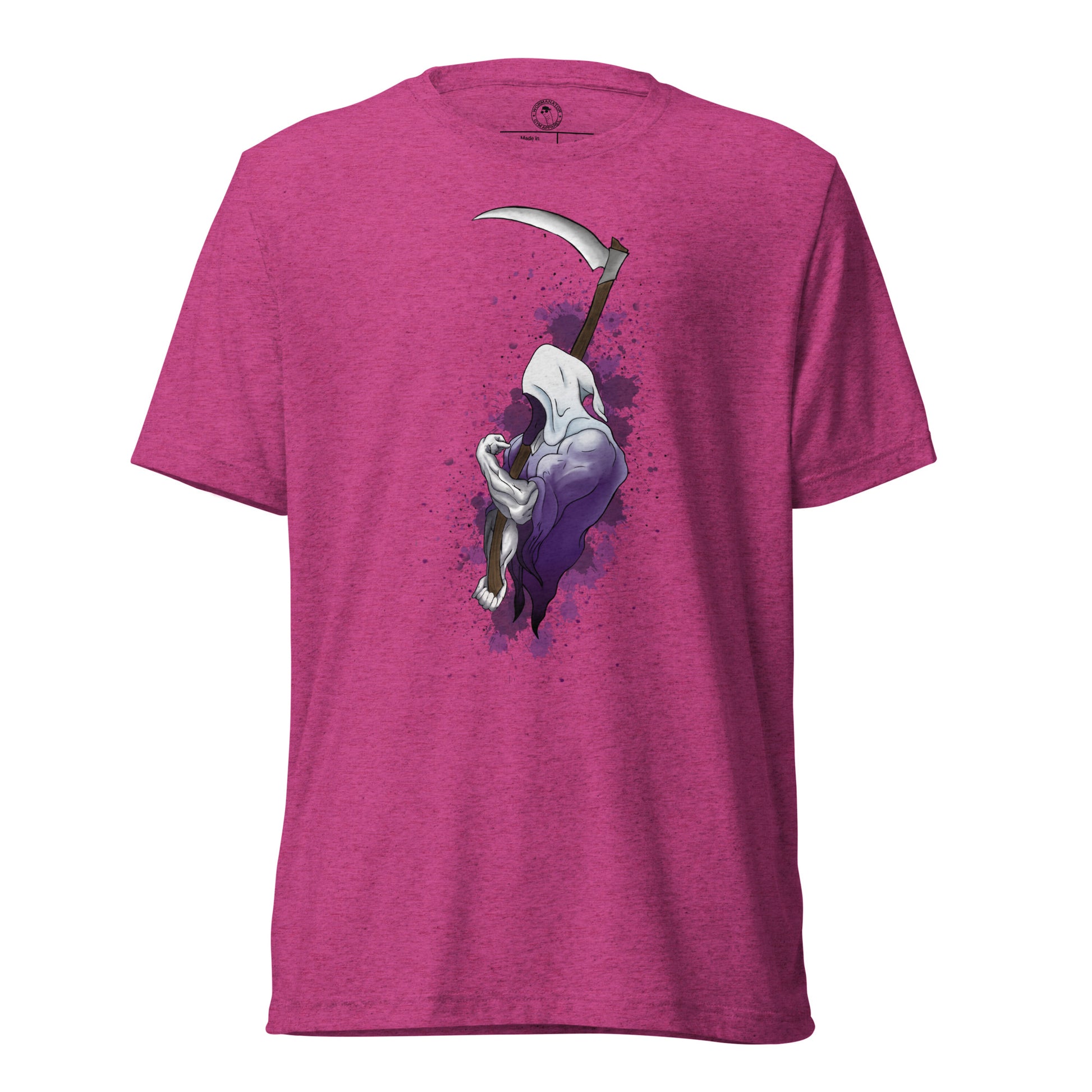 Grip Reaper Shirt in Berry Triblend