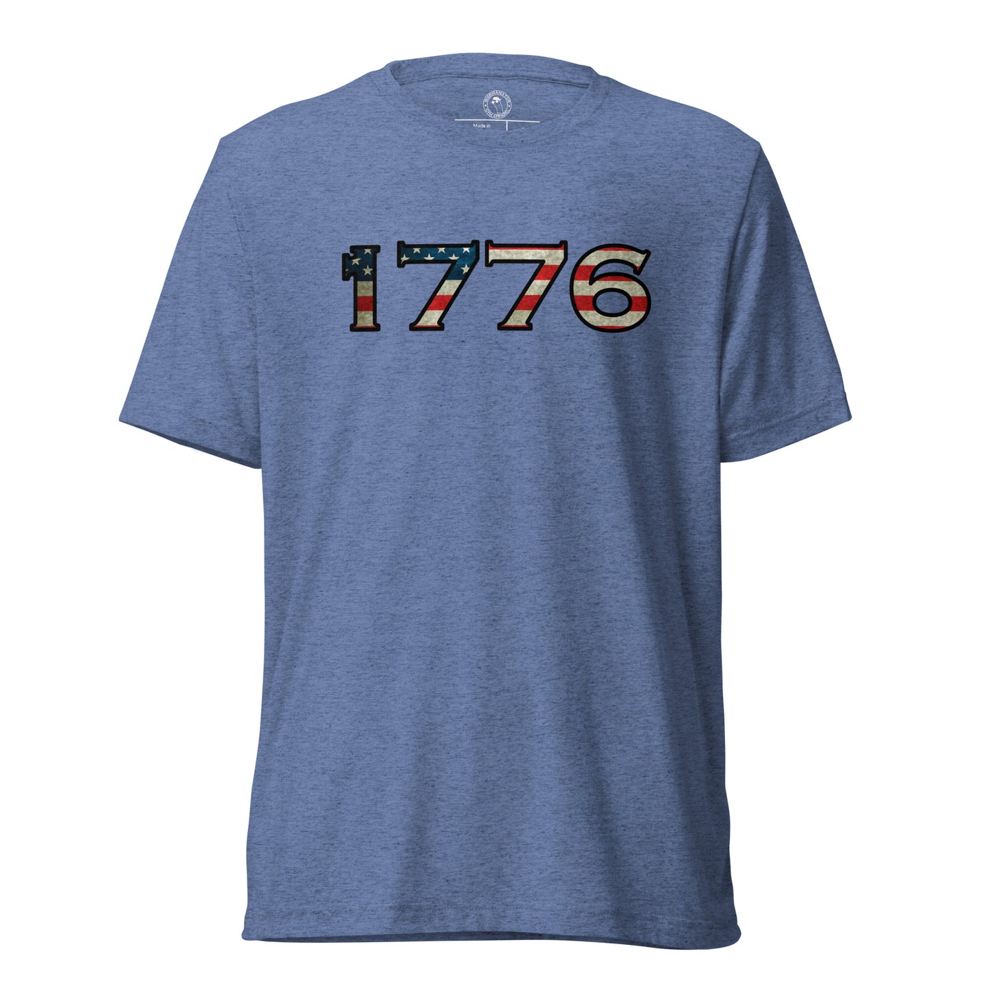 1776 T-Shirt in Blue Triblend