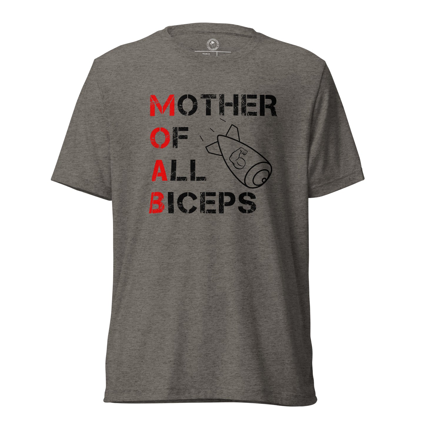 MOAB Shirt in Grey Triblend