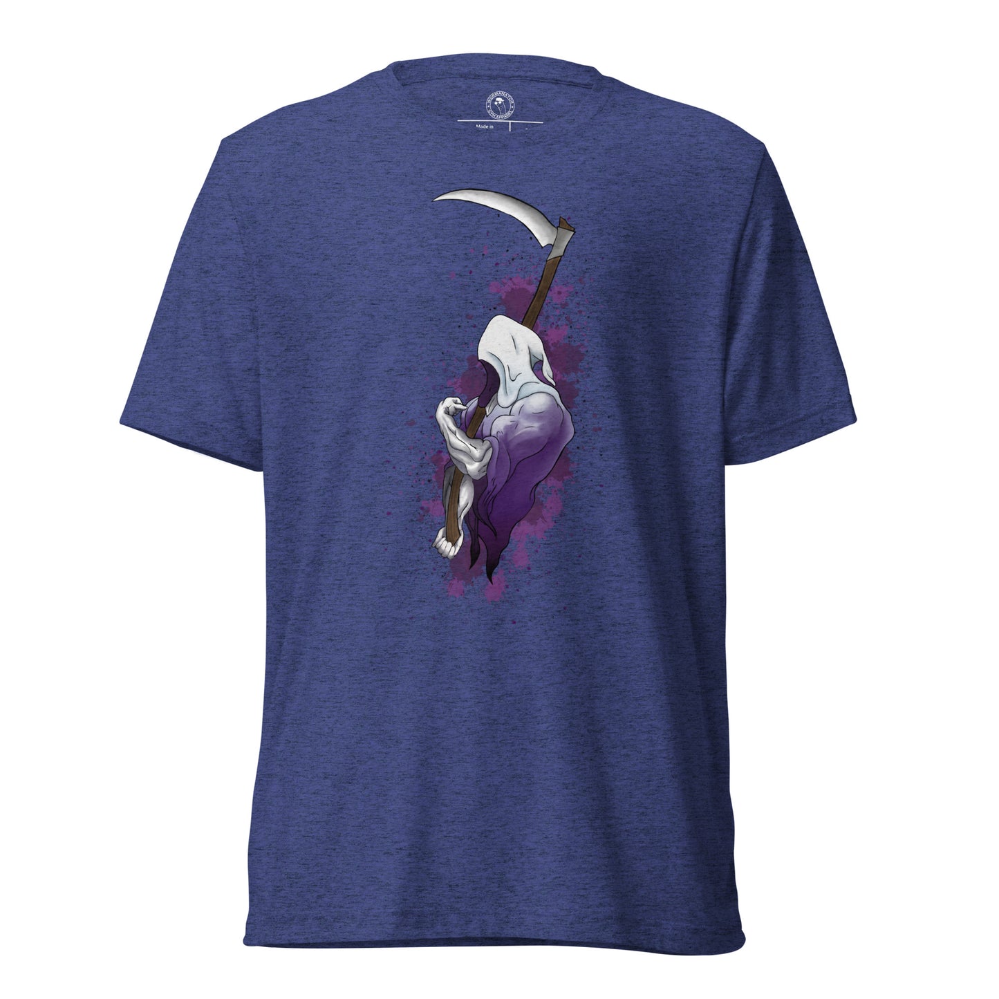 Grip Reaper Shirt in Navy Triblend