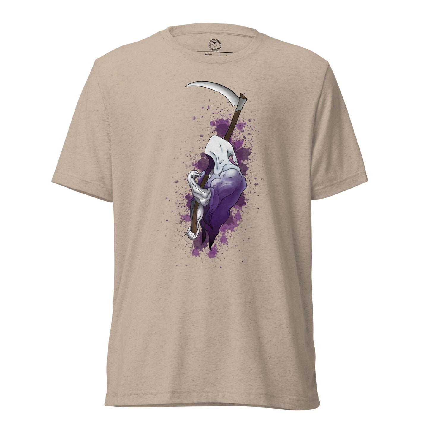 Grip Reaper Shirt in Tan Triblend