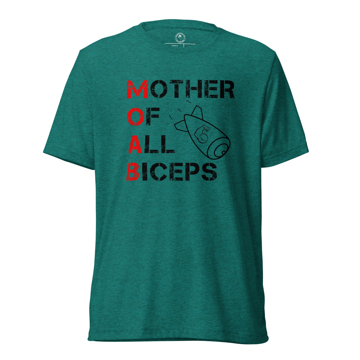 MOAB Shirt in Teal Triblend