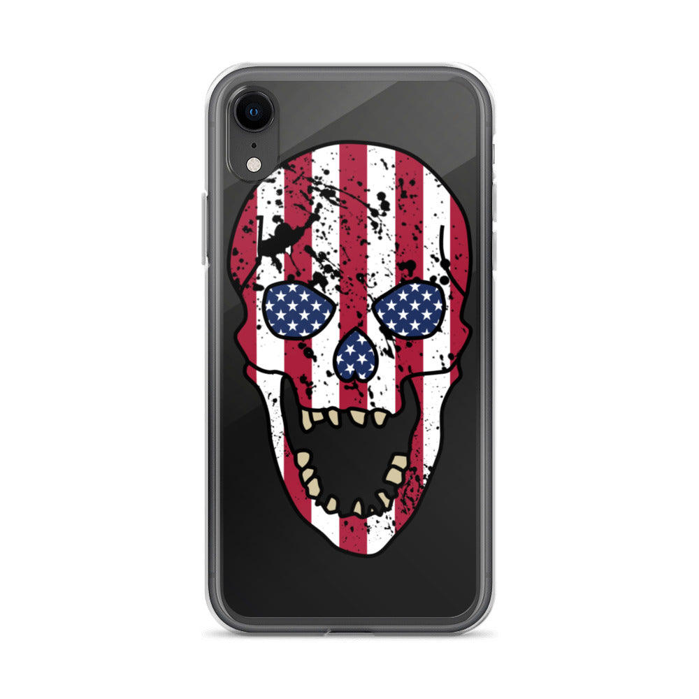 USA Skull iPhone XR Case