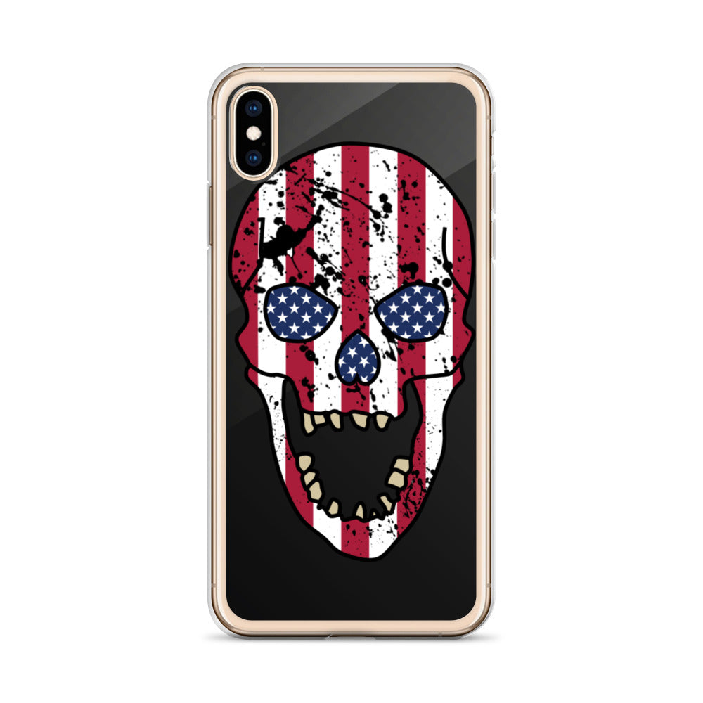 USA Skull iPhone XS Max Case