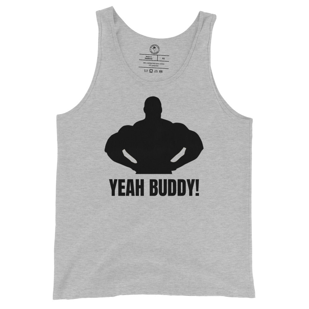 Yeah Buddy Tank Top in Athletic Heather