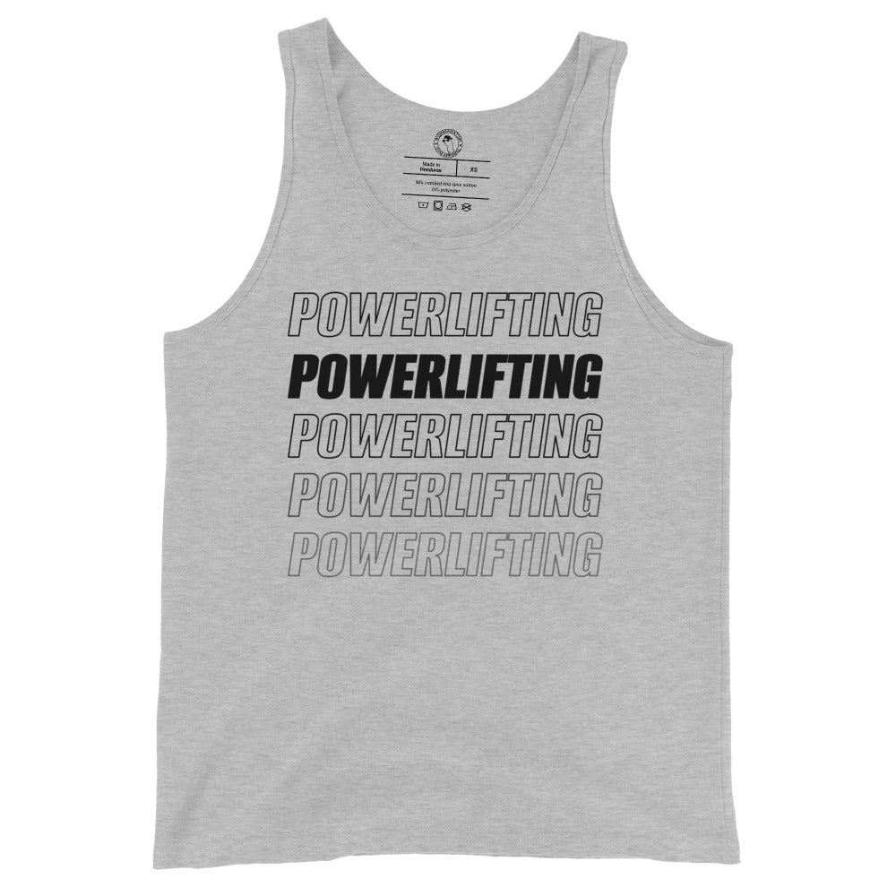 Men's Powerlifting Tank Top in Athletic Heather