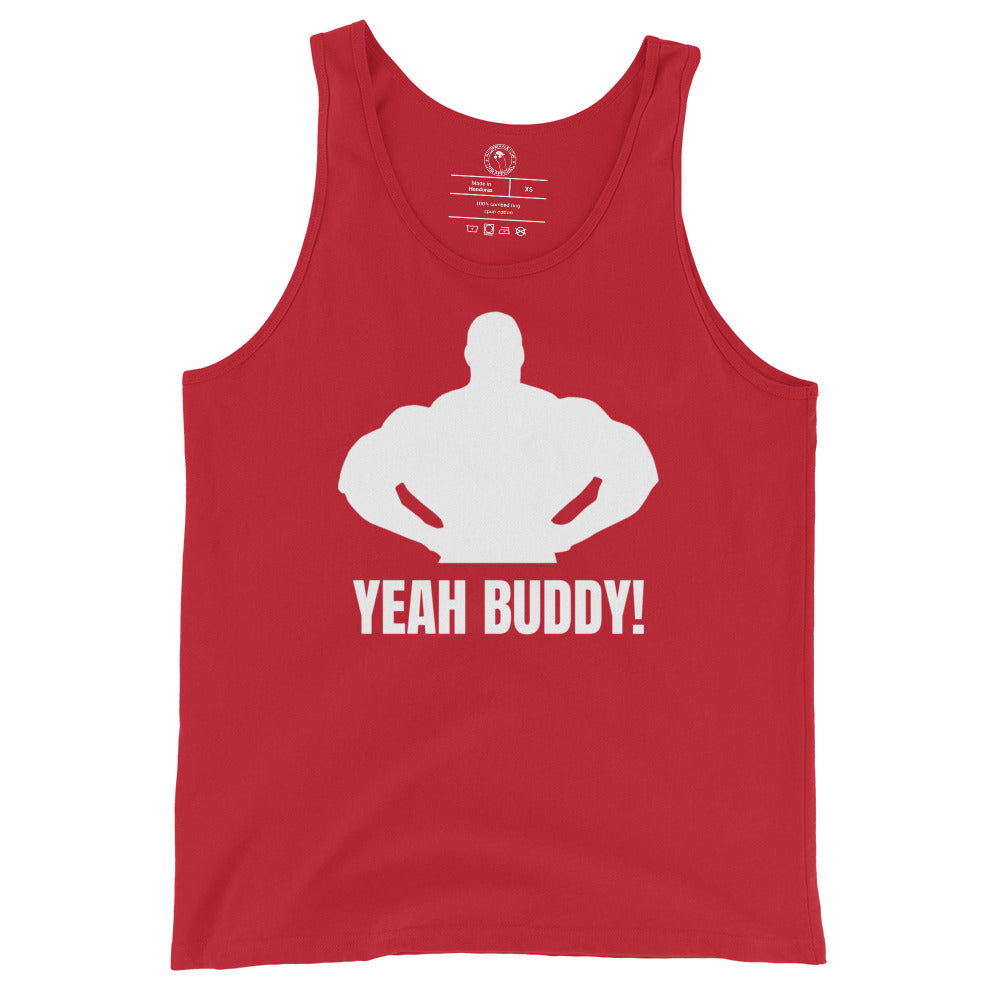 Yeah Buddy Tank Top in Red