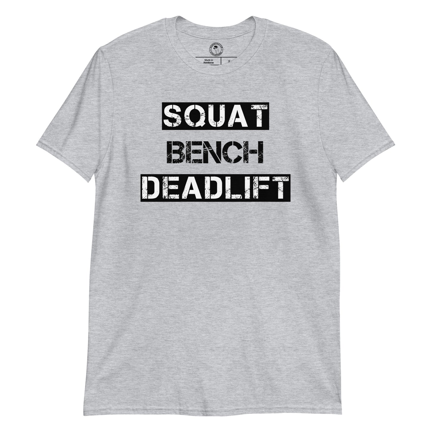 Squat Bench Deadlift Shirt in Sport Grey