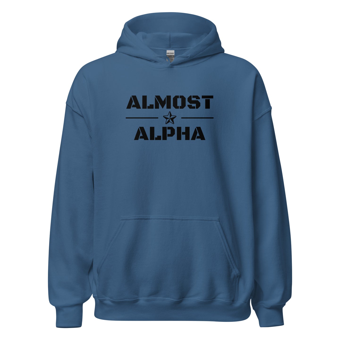 Almost Alpha Hoodie in Indigo Blue