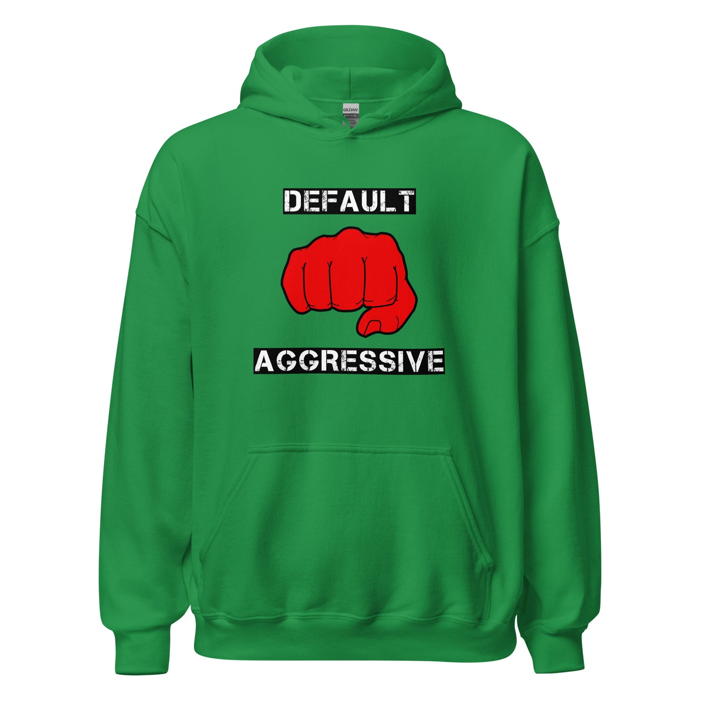 Default Aggressive Hoodie in Irish Green