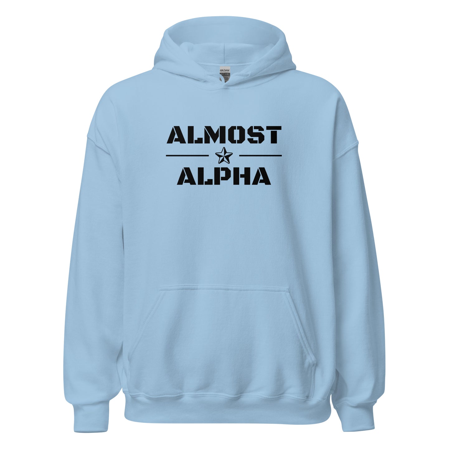 Almost Alpha Hoodie in Light Blue