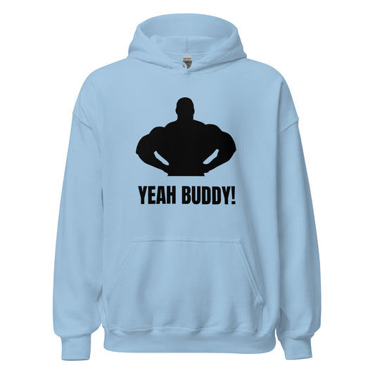 Yeah Buddy Hoodie in Light Blue
