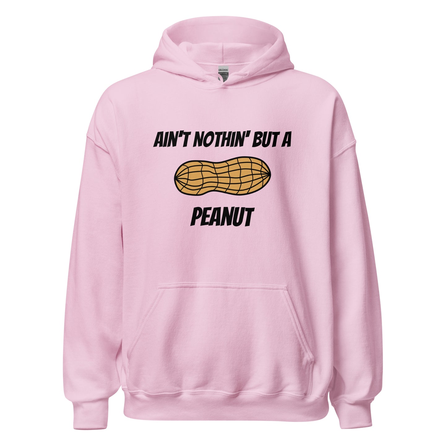 Ain't Nothin' but a Peanut Hoodie in Light Pink