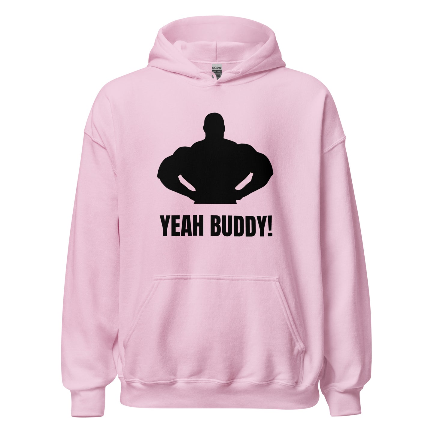 Yeah Buddy Hoodie in Light Pink
