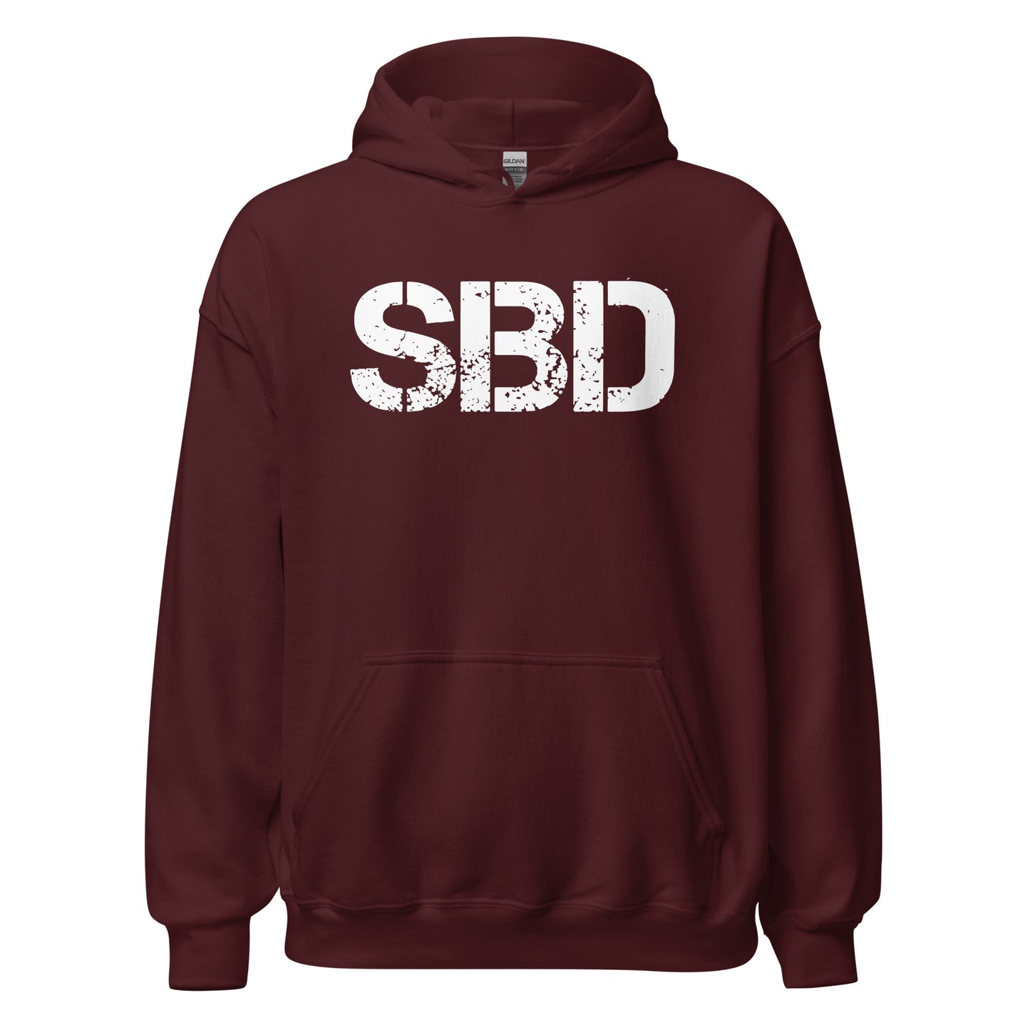 SBD Hoodie in Maroon