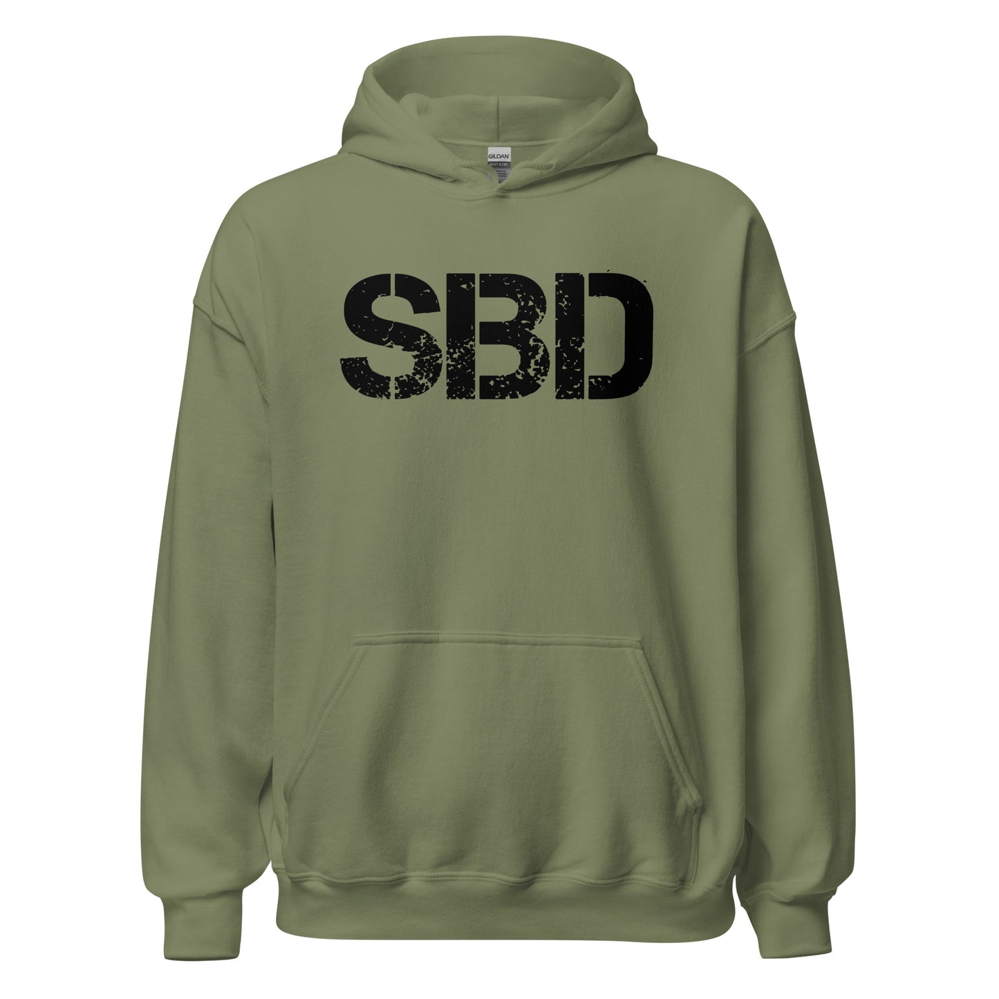SBD Hoodie in Military Green