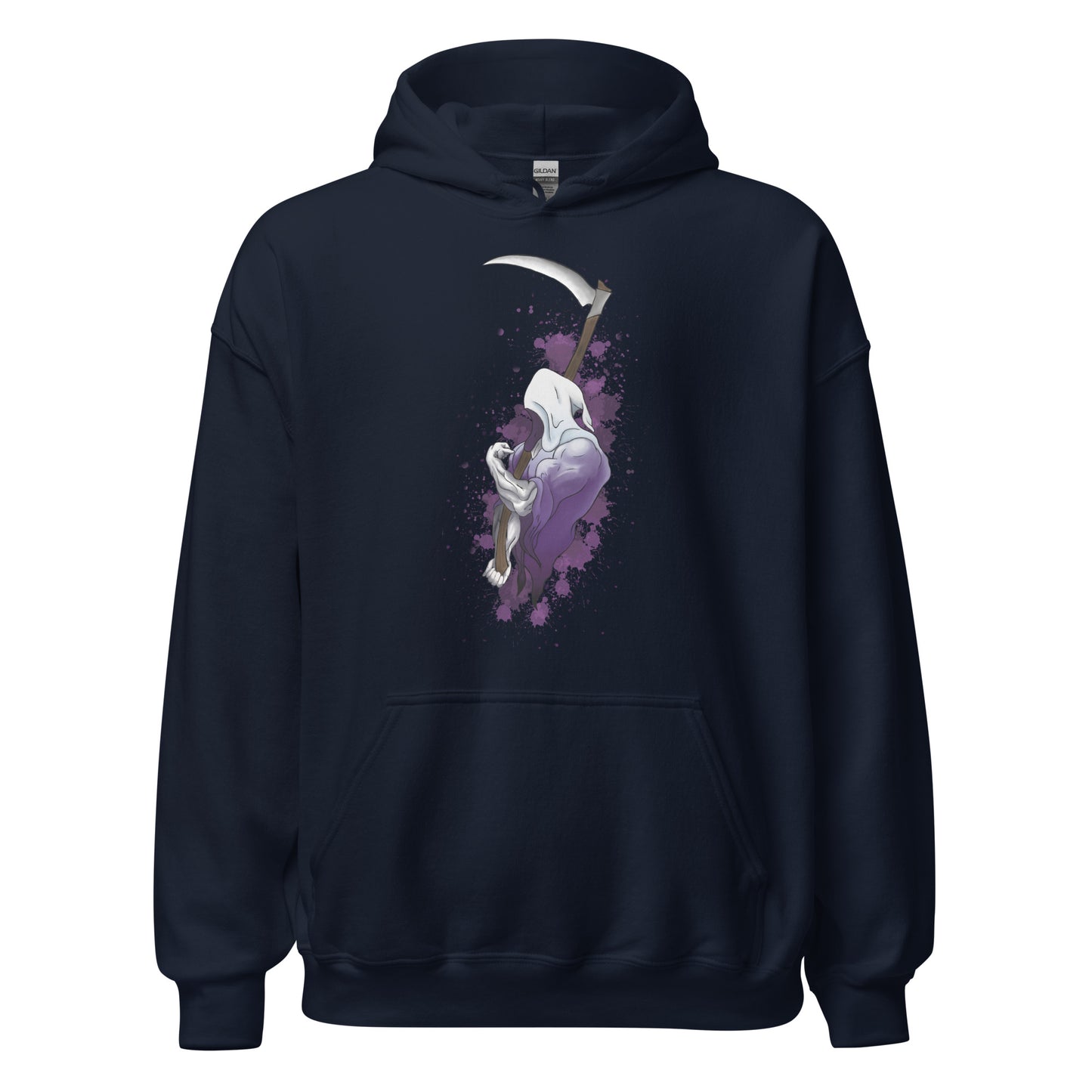 Grip Reaper Hoodie in Navy