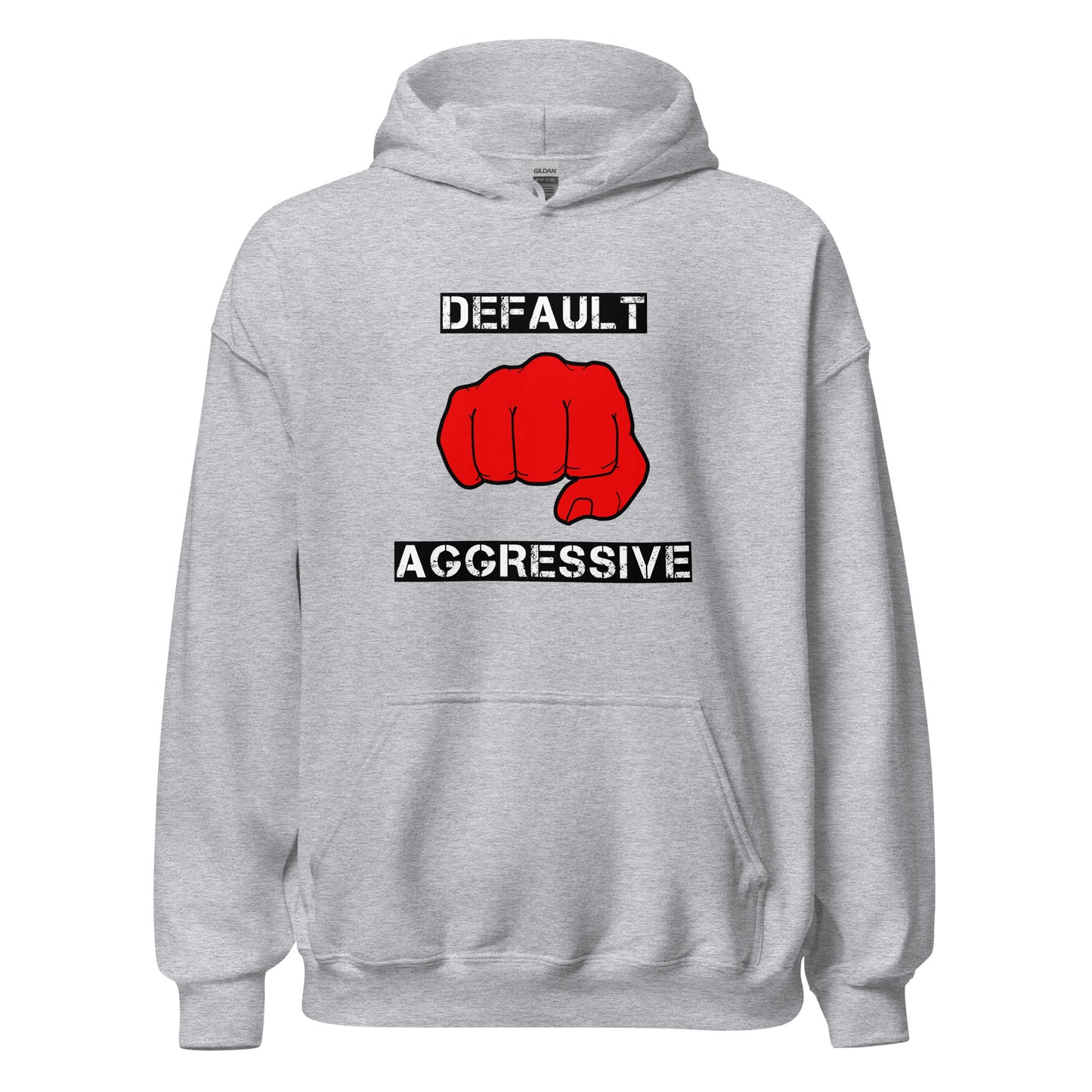 Default Aggressive Hoodie in Sport Grey