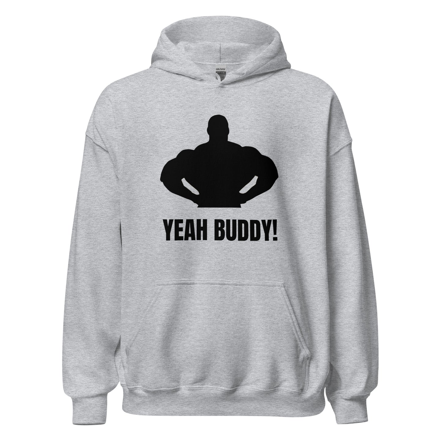 Yeah Buddy Hoodie in Sport Grey