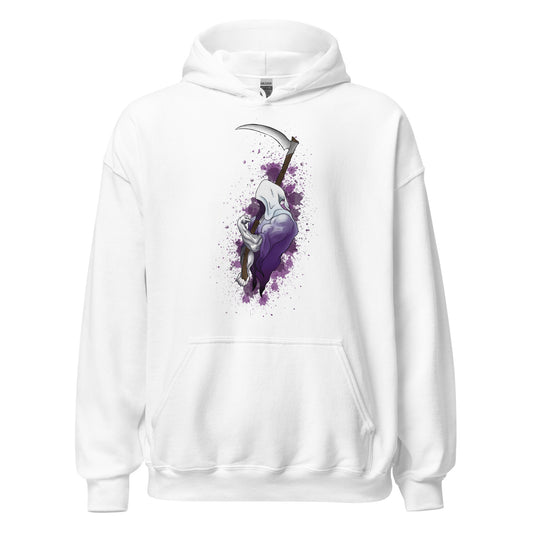 Grip Reaper Hoodie in White
