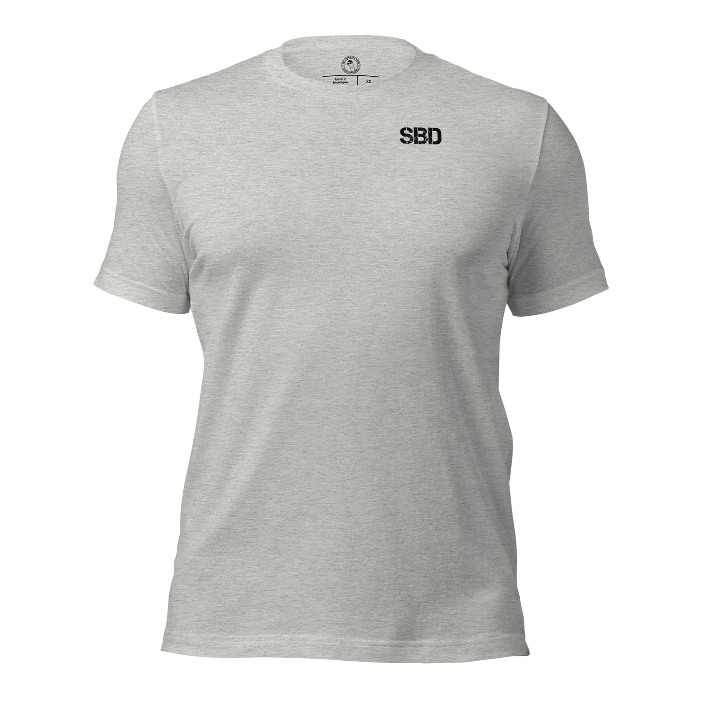 Squat Bench Deadlift (SBD) Shirt in Athletic Heather