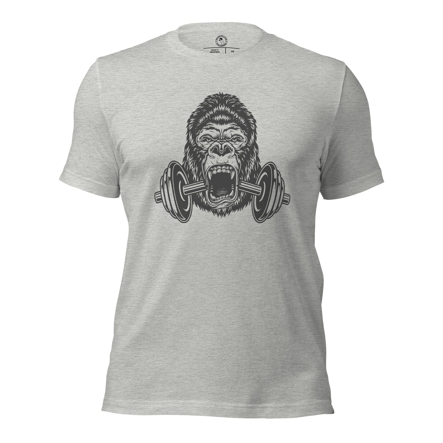 Gorilla Workout Shirt in Athletic Heather