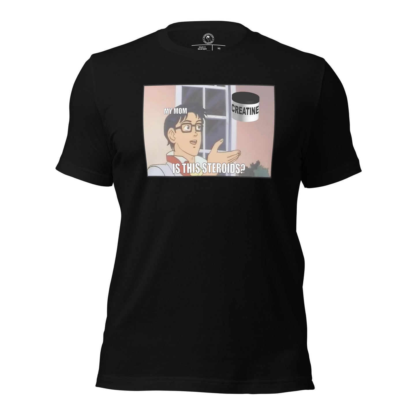 Is This Steroids Meme Shirt in Black