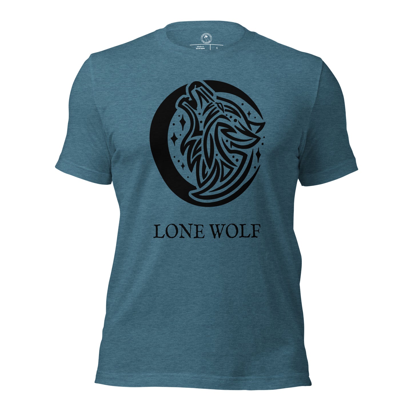 Lone Wolf Shirt in Heather Deep Teal