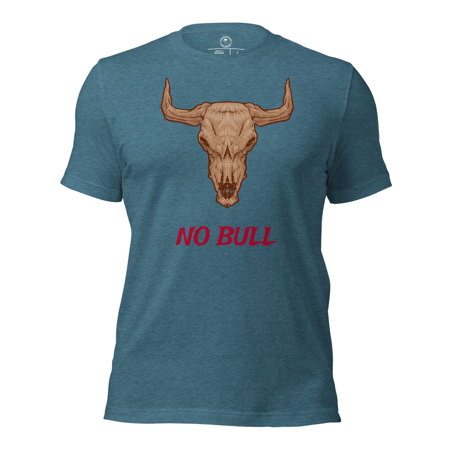 No Bull Shirt in Heather Deep Teal