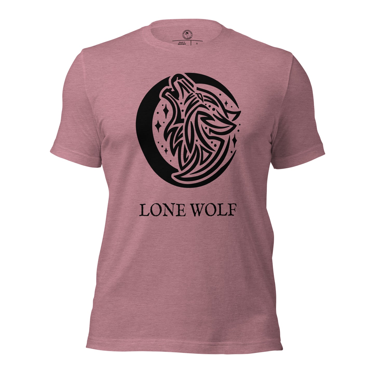 Lone Wolf Shirt in Heather Orchid