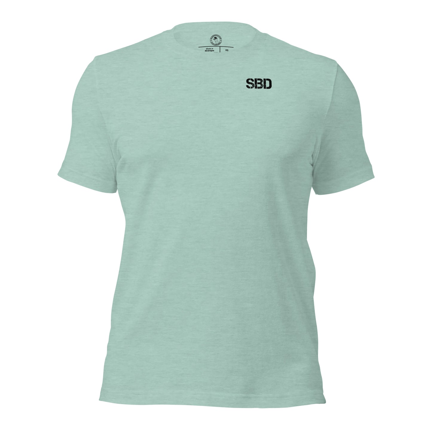 Squat Bench Deadlift (SBD) Shirt in Heather Prism Dusty Blue