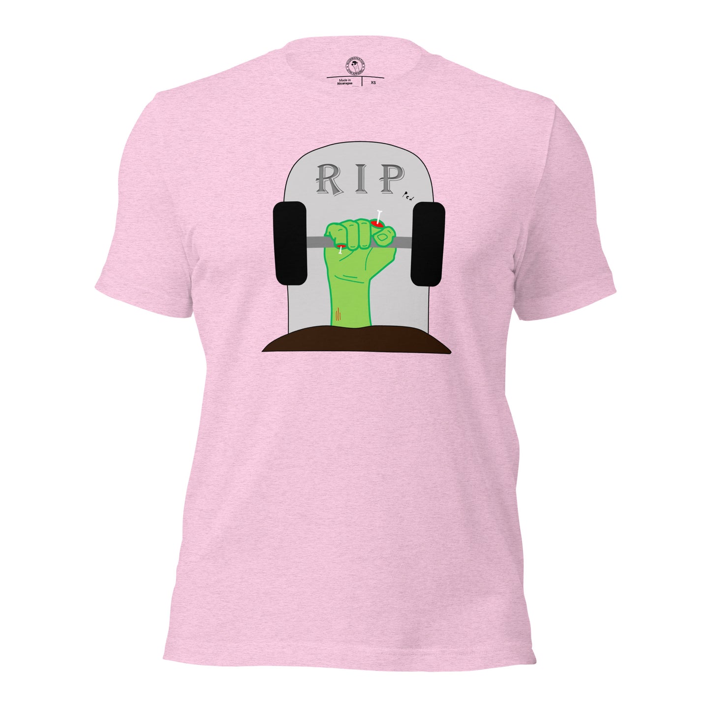 Ripped Zombie Shirt in Heather Prism Lilac