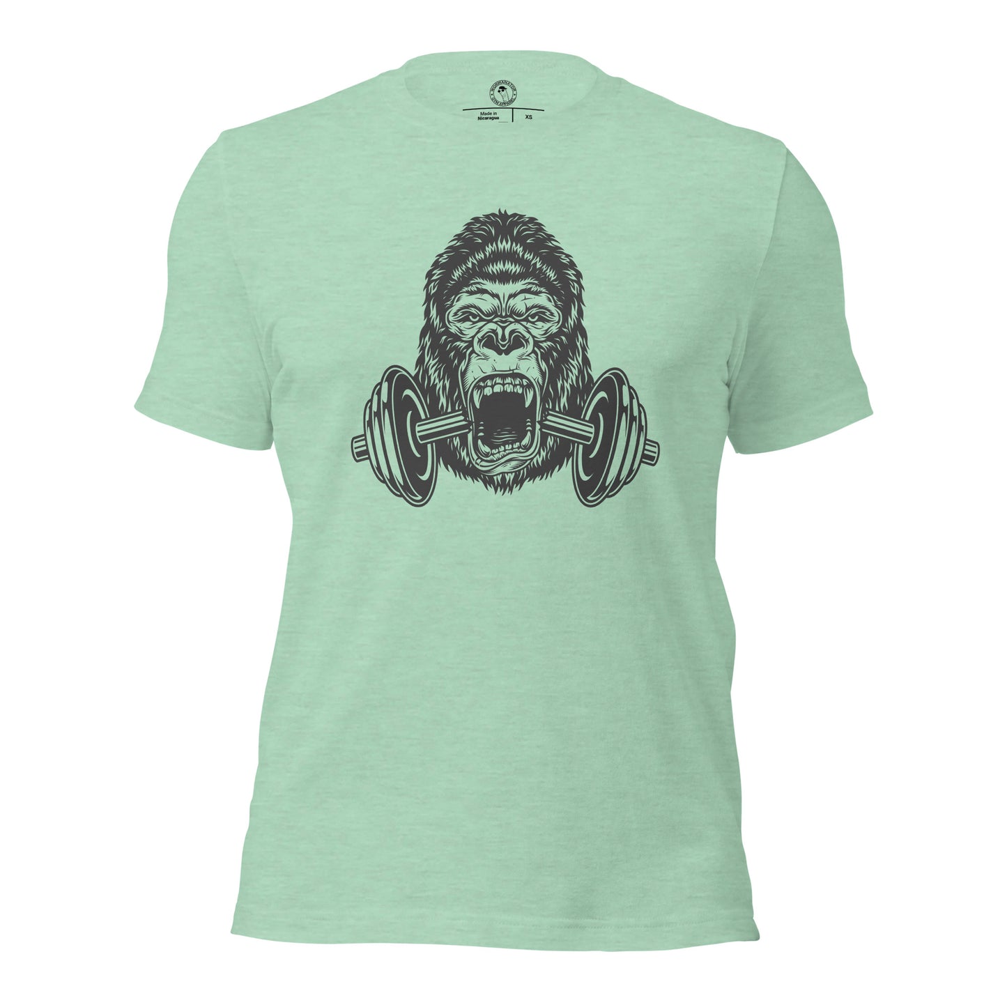 Gorilla Workout Shirt in Heather Prism Mint