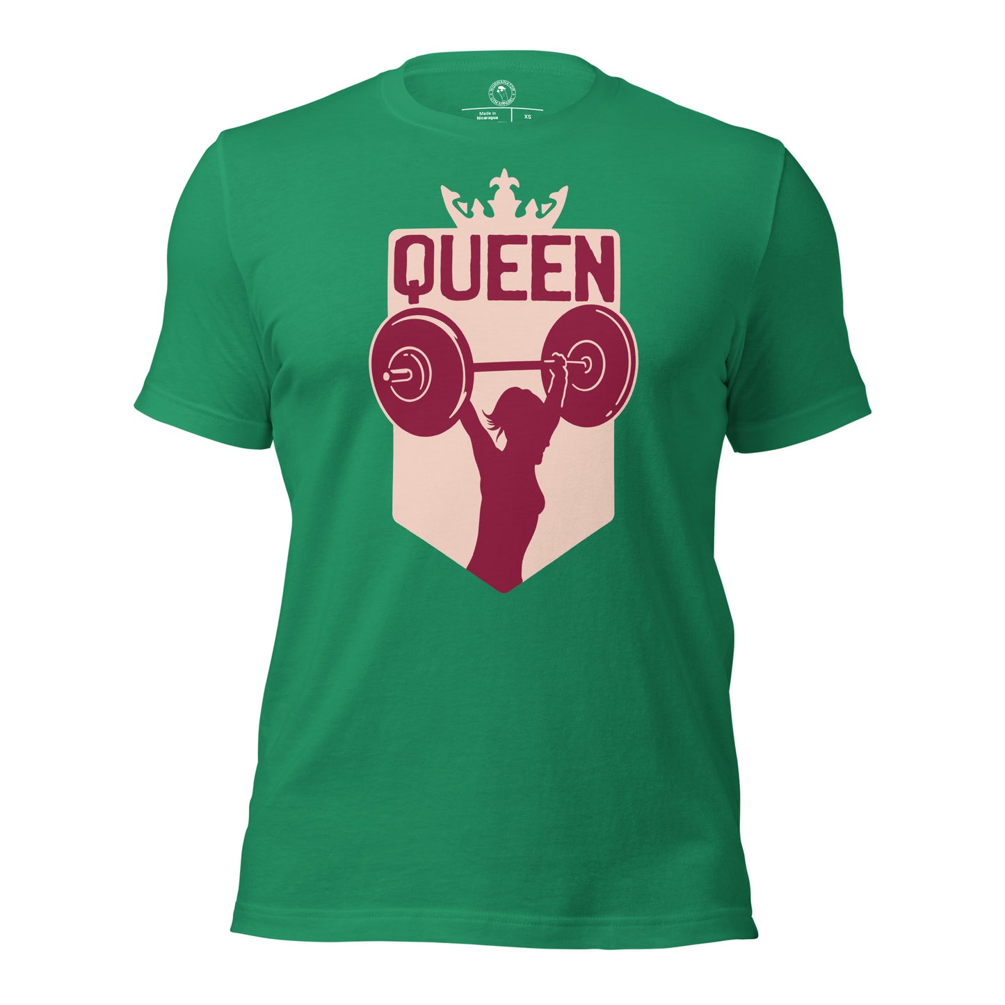 Gym Queen Shirt in Kelly Green