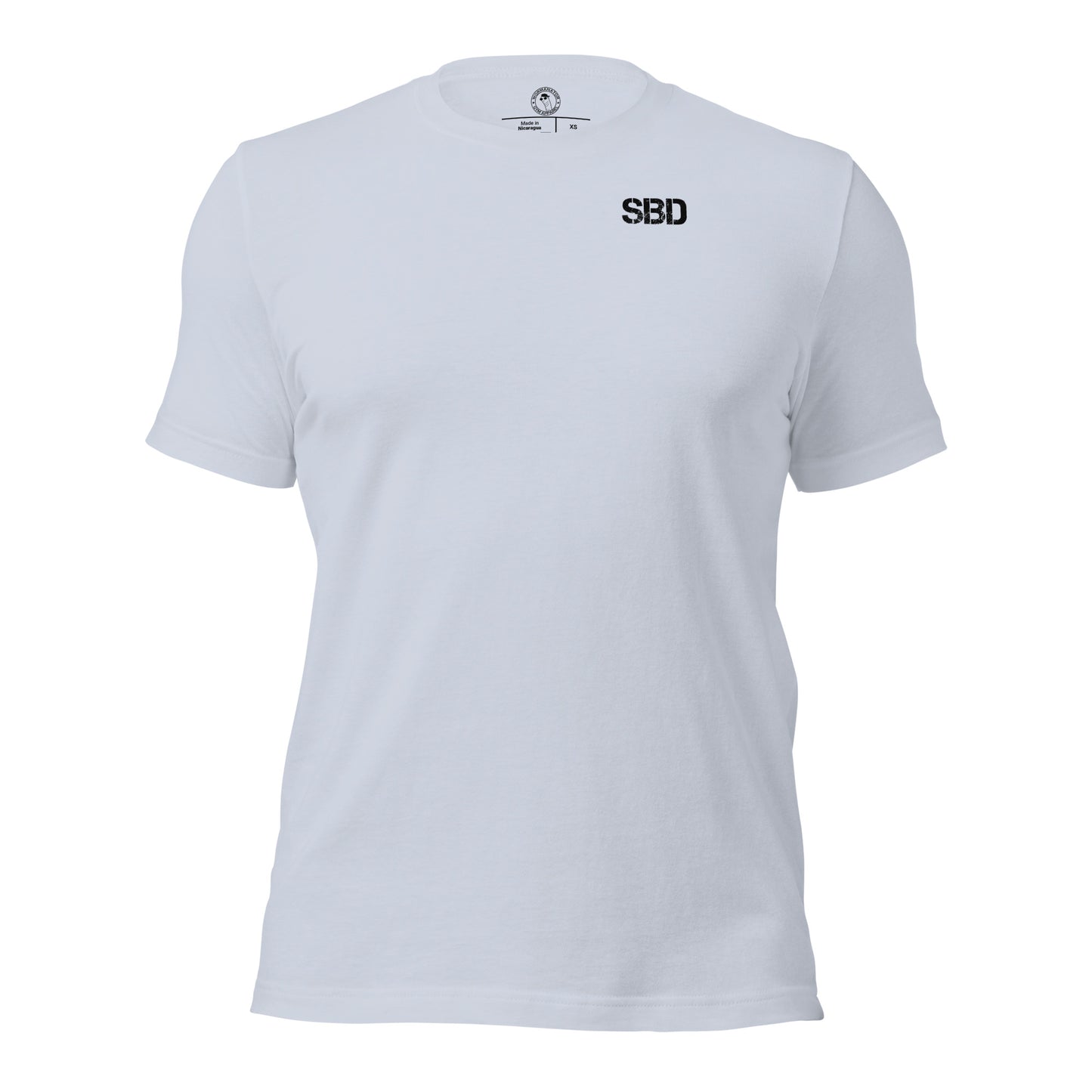 Squat Bench Deadlift (SBD) Shirt in Light Blue