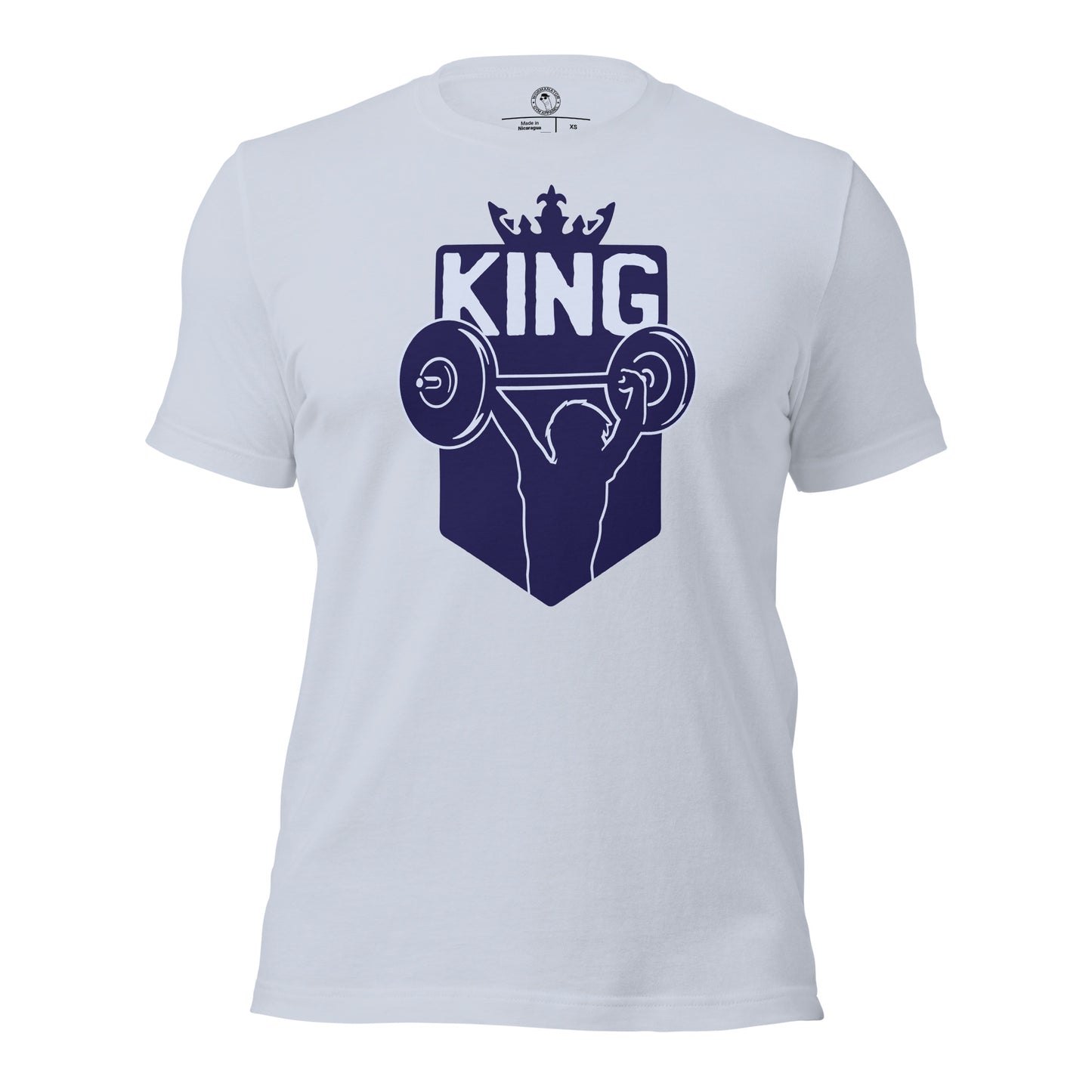 Gym King Shirt in Light Blue