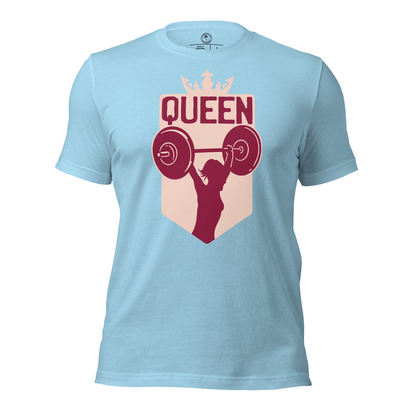 Gym Queen Shirt in Ocean Blue
