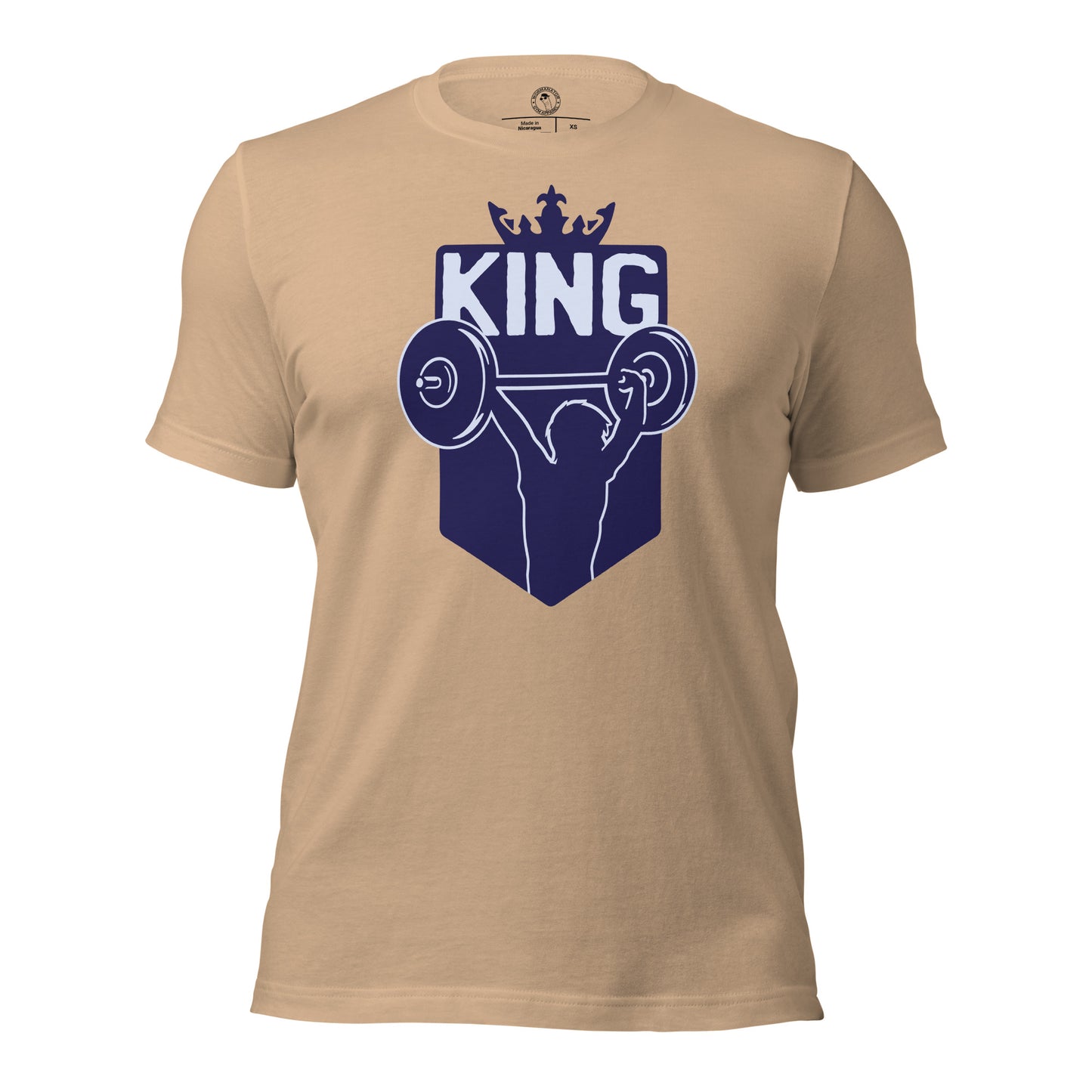 Gym King Shirt in Tan