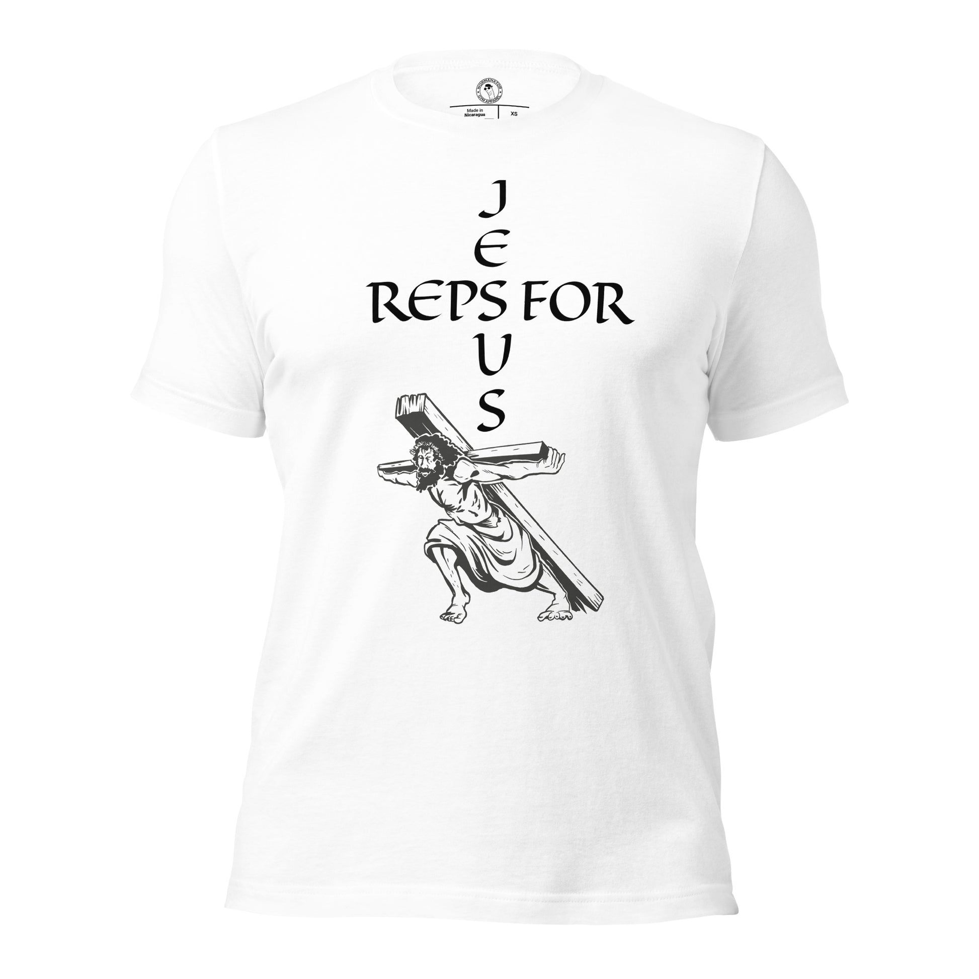 Reps for Jesus Shirt in White